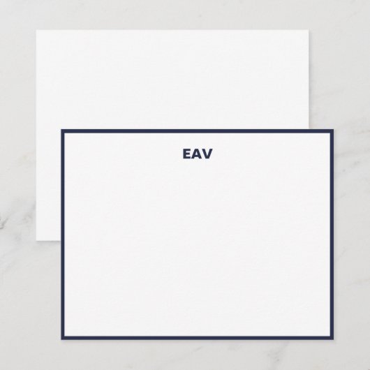 ネイビクラシックーMens固定カード (正面/裏面)