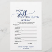 ネイビシンプルーの書道あなたの財布のゲームの何 チラシ (正面)