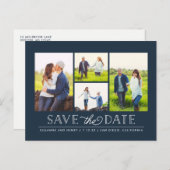 ネイビスタイリッシュー4写真はがきを保存 案内ポストカード (正面/裏面)