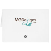 ネイビストライプー、結婚いかり航海ののテーブル番号 (裏面横)