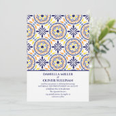 ネイビスペインのイエロータ地中海のイル結婚ズ 招待状 (スタンド正面)