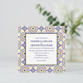 ネイビスペインのイエロータ地中海のイル結婚ズ 招待状 (スタンド正面)