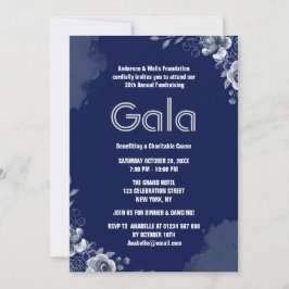 ネイビフォーマルガラ企業のボールパーティー募金会 招待状