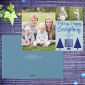 ネイビメリーー異教徒ツリー（ユダヤ教）メノラーかわいい3写真 シーズンカード