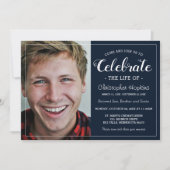 ネイビモダンカスタムー写真追悼会 招待状 (正面)