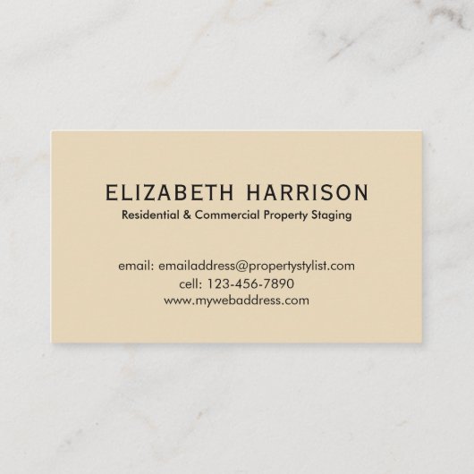 ネイビモダンーはっきりしたブルー|シャンパンジオメトリック 名刺 (裏面)