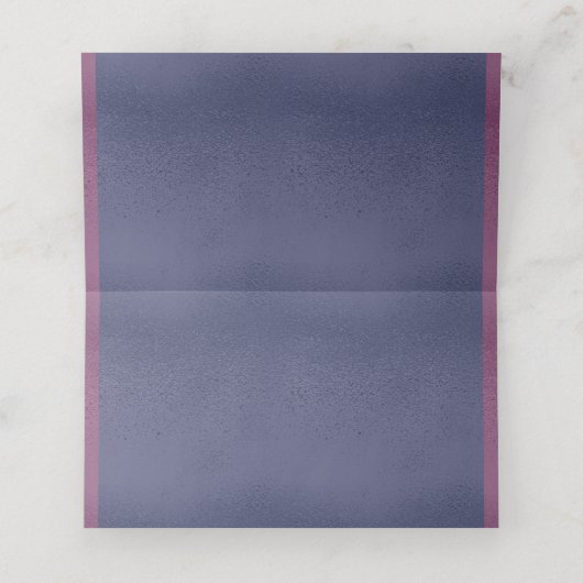 ネイビモダンーエレガントブルーホワイト座席表 プレイスカード (内部開封)