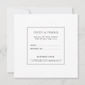 ネイビモダンースクエアRefer a friend (裏面)