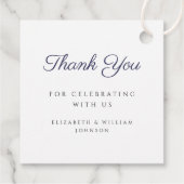 ネイビモダンーブルー宗教十字脚洗礼 フェイバータグ (裏面)