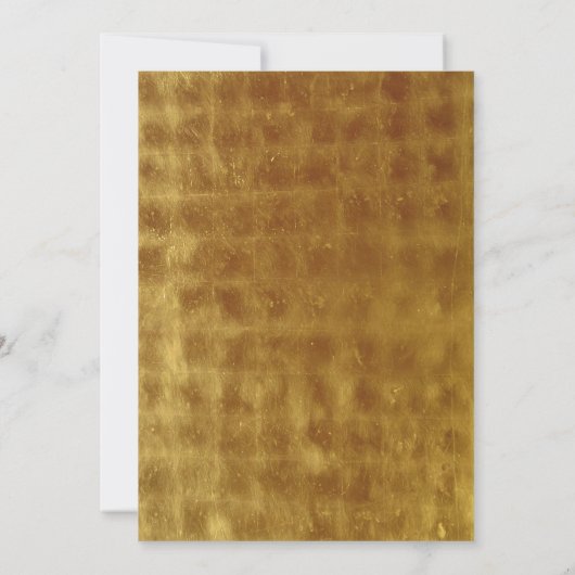 ネイビモダンーブルー金ゴールド卒業パーティー招待状 招待状 (裏面)