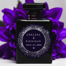 ネイビモダンーブルー&シルバーグリッター