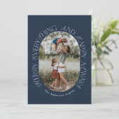 ネイビモダンー写真エレガント型植物学 シーズンカード (スタンド正面)