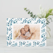 ネイビモダンー水彩写真 シーズンカード (スタンド正面)