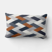 ネイビラストジオメトリVIB ランバークッション (裏面)