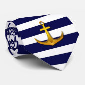 ネイビーいかりタイ ネクタイ (ロール)