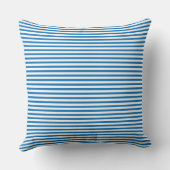 ネイビーいかり、レッド、ロープ、ブルーのストライプ装飾用クッション クッション (裏面)