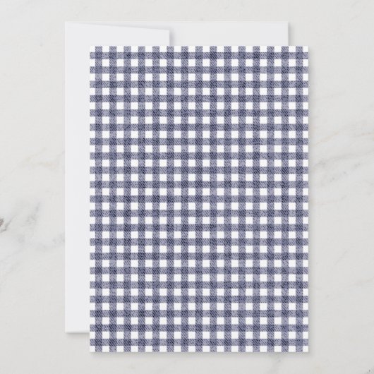 ネイビーでの裏庭BBQ 招待状 (裏面)