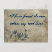 ネイビーと赤面ヴィンテージはがき 案内ポストカード (正面)