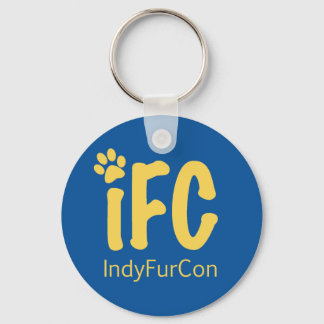 ネイビーと金ゴールドキーチェーン キーホルダー