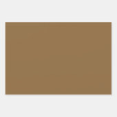 ネイビーと金ゴールドスクエアマンダララッピング紙シート ラッピングペーパーシート (正面3)