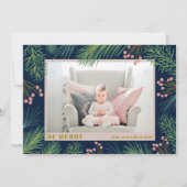 ネイビーのパインズベリー写真 シーズンカード (正面)