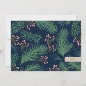 ネイビーのパインズベリー写真 シーズンカード (裏面)
