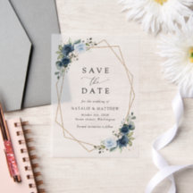 ネイビーの花、青い花、ボヘミア、フラワーのウェディング