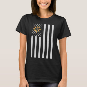 ネイビーアイコン – 米国海軍退役軍人 Tシャツ