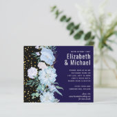 ネイビーアクアブルー結婚フローラ予算 (スタンド正面)