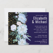 ネイビーアクアブルー結婚フローラ予算