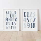 ネイビーアルファベットとナンバーズ教育教室