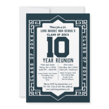 ネイビーアールデコ10年高等学校級懇親会