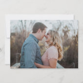 ネイビーエレガントブルーピンクリハーサルディナー 招待状 (裏面)