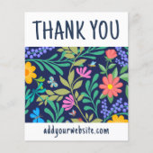 ネイビーエレガントブルーフローラご注文 (正面)