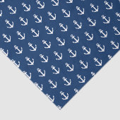 ネイビーエレガントブルー航海のいかり贈与用フィラー 薄葉紙 (詳細)