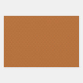 ネイビーエレガントラストアールヌーボーヴィンテージフローラ ラッピングペーパーシート (正面3)