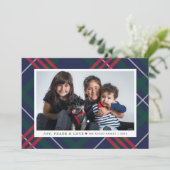 ネイビーエレガントレッド・グリーンタータンチェックプライド写数々の真 シーズンカード (スタンド正面)