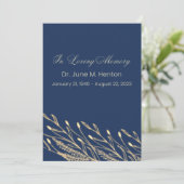 ネイビーオリーブリーフ2葬儀記念事業 プログラム (スタンド正面)