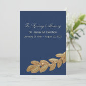 ネイビーオリーブ葉葬祭記念事業 プログラム (スタンド正面)