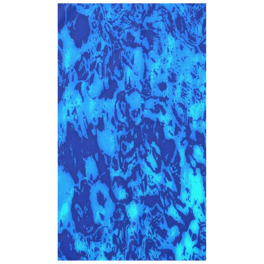 ネイビーカスタマイズ深いフレッシュ海水 テーブルクロス (正面)