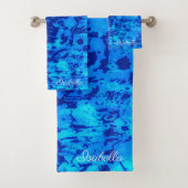 ネイビーカスタマイズ深いフレッシュ海水 バスタオルセット (インサイチュ)