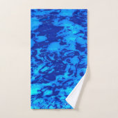 ネイビーカスタマイズ深いフレッシュ海水 バスタオルセット (ハンドタオル)