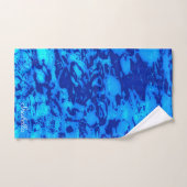 ネイビーカスタマイズ深いフレッシュ海水 バスタオルセット (ハンドタオル)