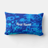 ネイビーカスタマイズ深いフレッシュ海水 ランバークッション (裏面)