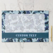 ネイビーカモフラージュ ペーパーパッド (インサイチュ)