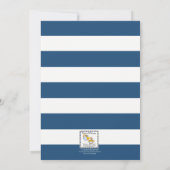 ネイビーカ航海のニベビーシャワー招待状 招待状 (裏面)