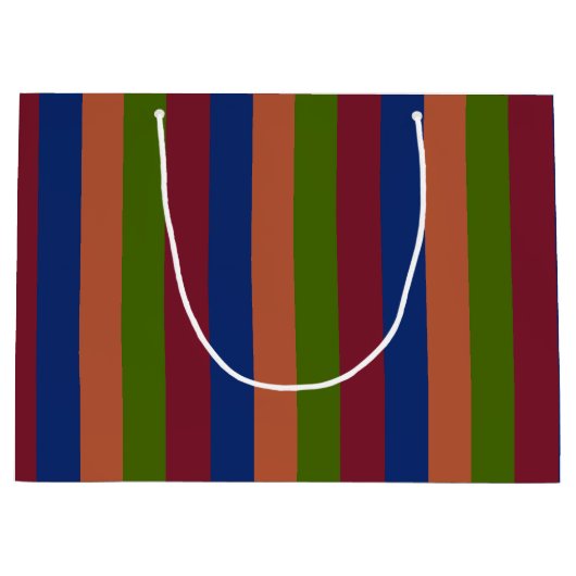 ネイビーグリーンラージ抱き枕 ラージペーパーバッグ (正面)