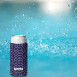 ネイビーコテージコアカスタムー スリム缶クーラー