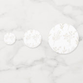 ネイビーコーナーフローラボホ結婚ズ コンフェッティ (裏面)