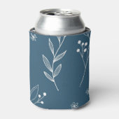 ネイビーコーナーフローラボホ結婚ズ 缶クーラー (缶正面)
